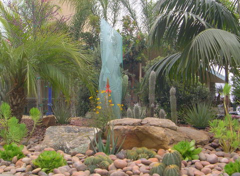 Steve Harbour Landscapes display at the San Diego Home and Garden Show in Del Mar, CA